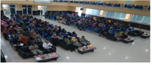 HMPS Universitas PGRI Palembang Lakukan Seminar Anti Korupsi
