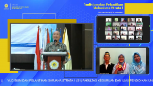 FKIP Universitas PGRI Palembang Selenggarakan Yudisium Virtual Periode IV