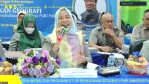 Visitasi Akreditasi Program Studi Pendidikan Geografi FKIP Universitas PGRI Palembang 19-20 Desember 2022